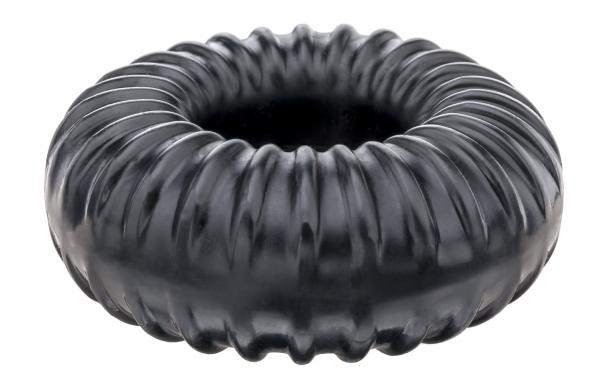 Ribbed Ring Black Sex Toy Product