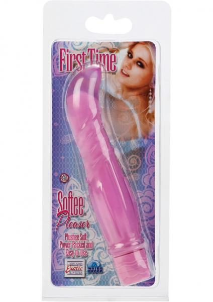 First Time Softee Pleaser Vibrator Pink Sex Toy Product