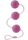 First Time Love Balls Triple Lover Perfectly Weighted For The Beginner Pink Sex Toy Product