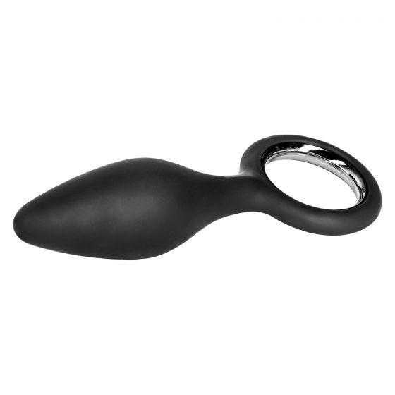 Silicone Booty Slider Black Probe Sex Toy Product