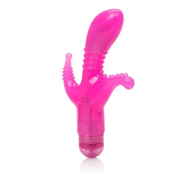 Triple Tease Pink Vibrator Sex Toy Product