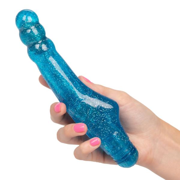 Sparkle Radiant Ripple Blue Vibrator Sex Toy Product
