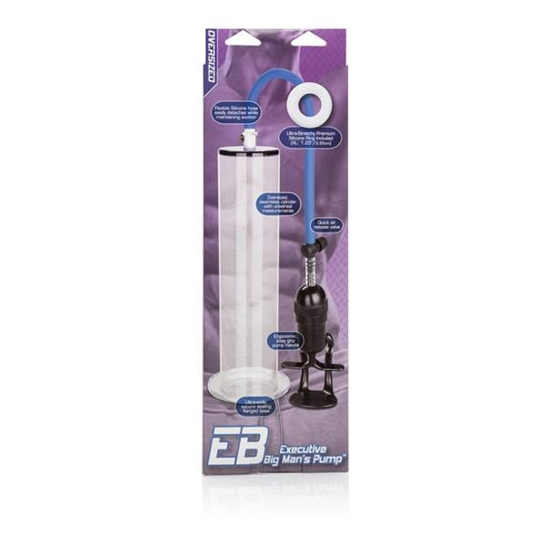 Executive Big Man's Pump Clear Sex Toy Product