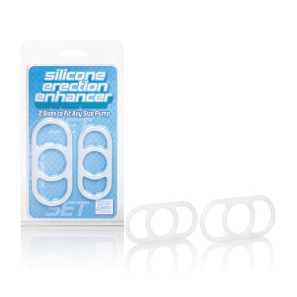 Silicone Erection Enhancers Set of 2  Sex Toy Product