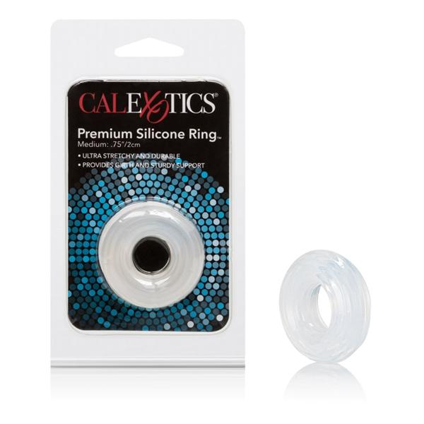 Premium Silicone Ring Medium Clear Sex Toy Product