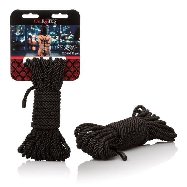 Scandal BDSM Rope Black Sex Toy Product