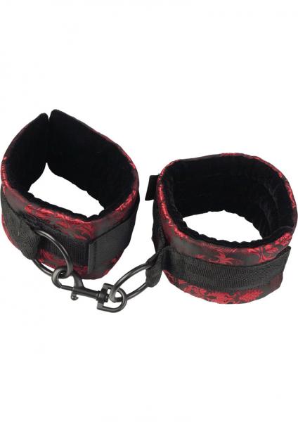 Scandal Universal Cuffs Black/Red Sex Toy Product