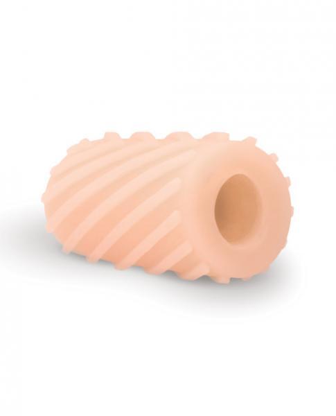 Self Lubrication Pocket Masturbator Beige Sex Toy Product