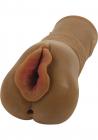 Cyberskin Cyberstroker Pussy And Ass  Masturbator - Brown Sex Toy Product