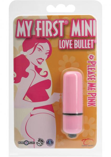 My First Mini Love Bullet - Please Me Pink Sex Toy Product