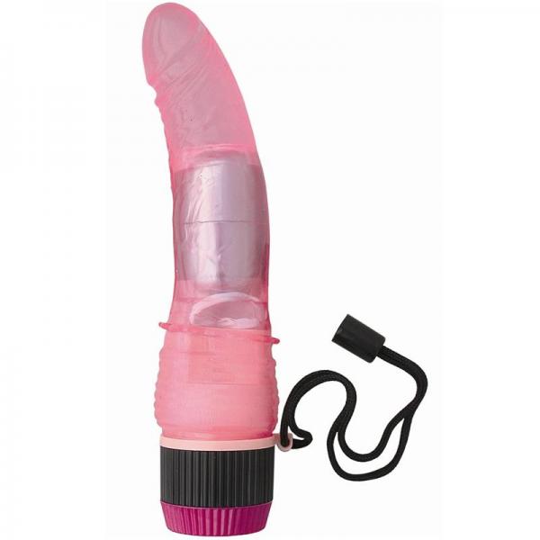 Waterproof Jelly Caribbean #4 Vibrator - Pink	 Sex Toy Product