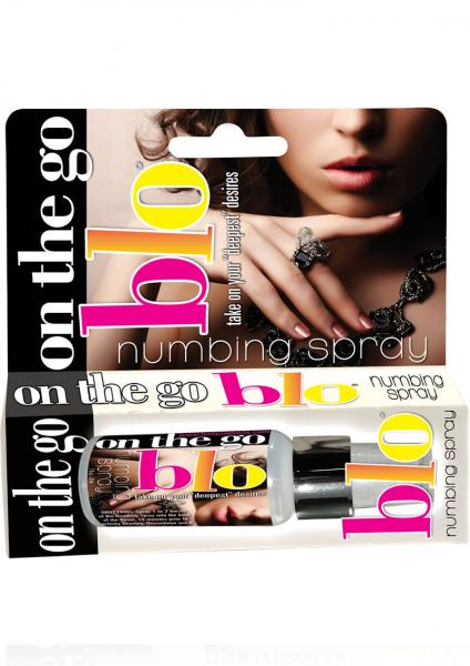 On The Go Blo Numbing Spray 1oz Spearmint Sex Toy Product