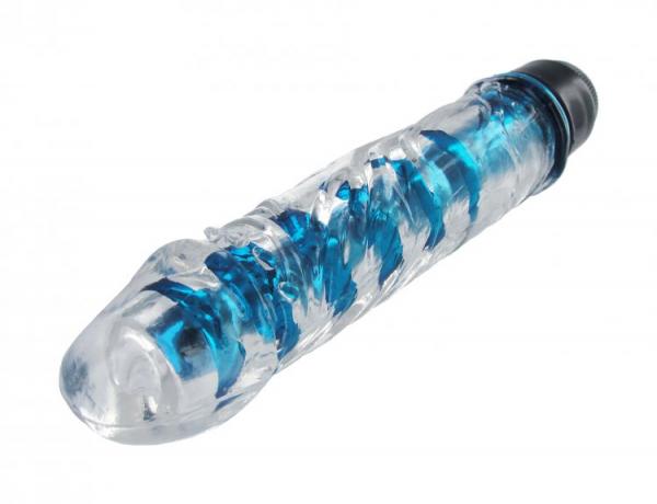 Shimmer Core Metallic Vibe Blue Sex Toy Product