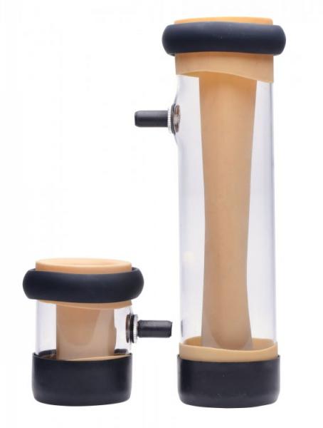 Milker Dual Cylinder Stroking Machine Sex Toy Product