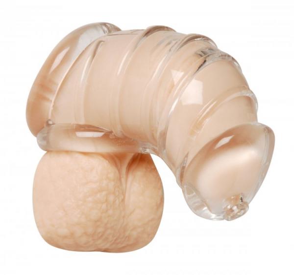 Detained Soft Body Chastity Cage Clear Sex Toy Product