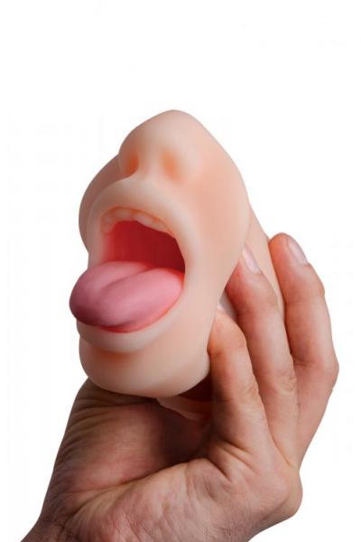 Sydney Deluxe Deep Throat Stroker Lips & Tongue Sex Toy Product