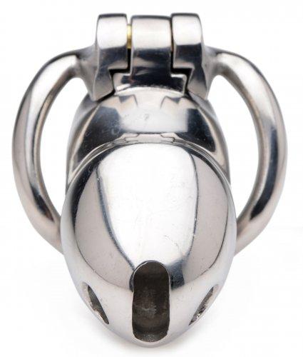 Rikers 24-7 Stainless Steel Locking Chasity Cage Sex Toy Product