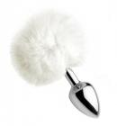 Tailz Fluffy Bunny Tail Anal Plug White Sex Toy Product