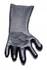 Pleasure Fister Extra Long Textured Fisting Glove Black