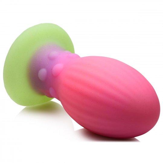 Creature Cocks Xl Xeno Egg Glow-in-the-dark Silicone Egg Image 2