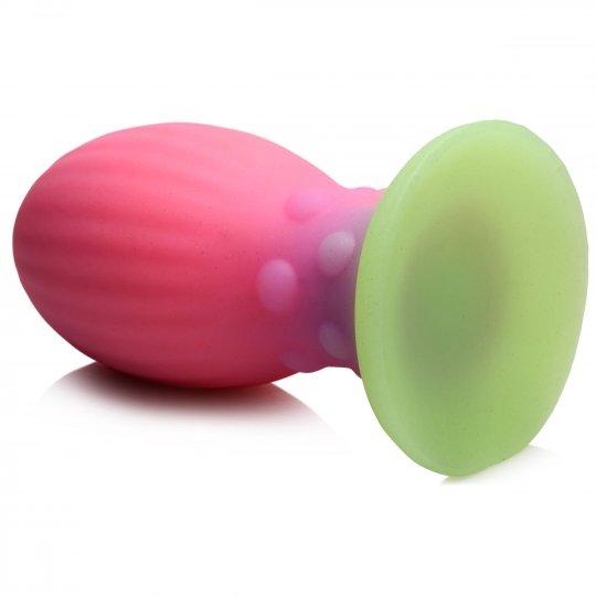 Creature Cocks Xl Xeno Egg Glow-in-the-dark Silicone Egg Image 3