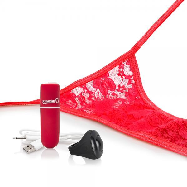 My Secret Remote Control Vibrating Panty Red OS  [My Secret Remote Control Vibrating Panties OS Red]
