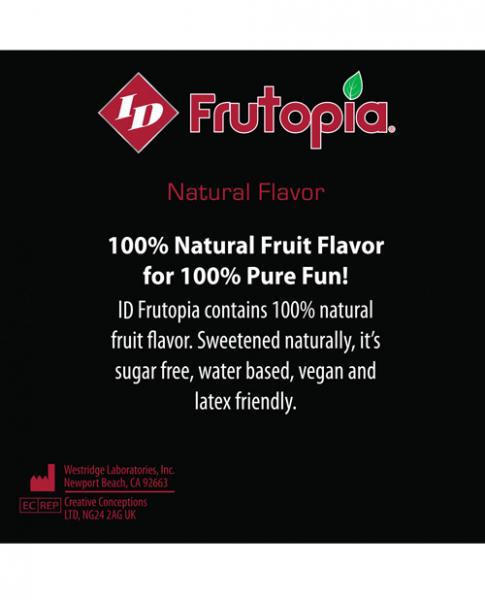 ID Frutopia Natural Lubricant Display Of 12 1oz Bottles Image 2