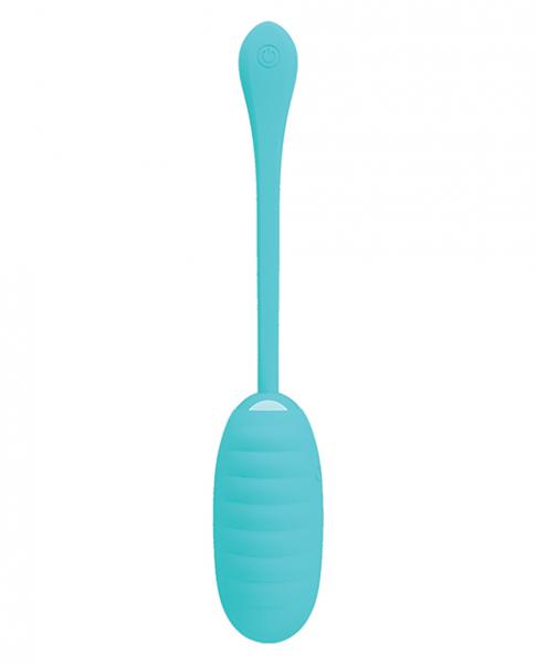 Pretty Love Kirk Liquid Silicone Remote Egg Vibrator Blue Sex Toy Product