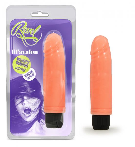 Lil Avalon Realistic Vibrating Dildo Beige Sex Toy Product