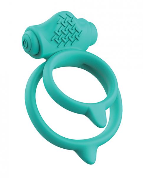 Bcharmed Basic Plus Sea Foam Vibrating Cock Ring