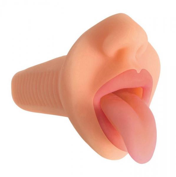 Mistress Courtney Mouth Stroker Vanilla Beige Sex Toy Product