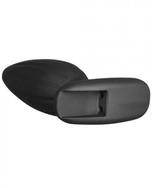 Electrastim Silicone Noir Rocker Butt Plug Small Black Sex Toy Product