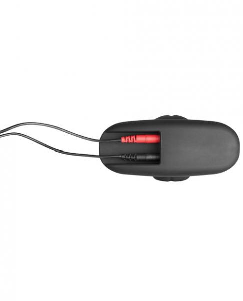 Electrastim Silicone Noir Rocker Butt Plug Small Black Sex Toy Product