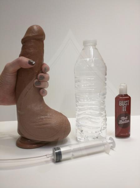 Squirting Realistic Cock Brown Dildo Sex Toy Product