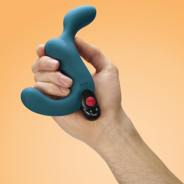 Fun Factory Duke Prostate Vibrator Deep Sea Blue Sex Toy Product