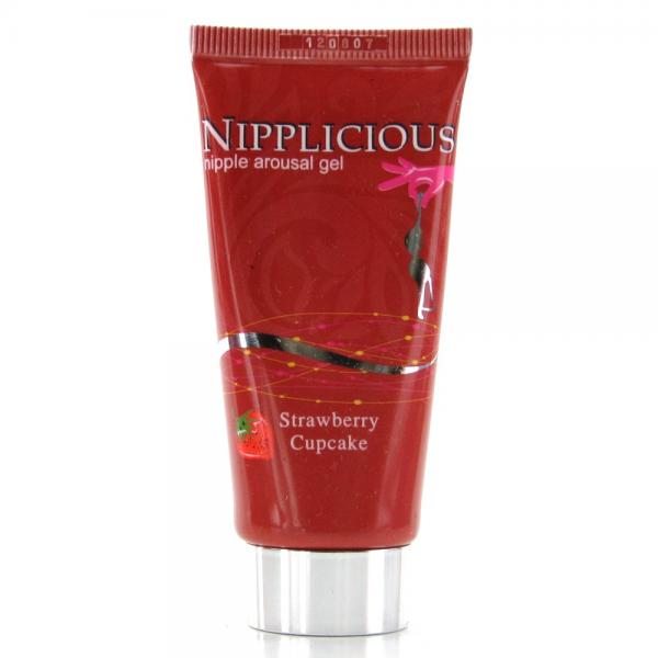 Nipplicious nipple arousal gel 1oz. tube - strawberry Sex Toy Product