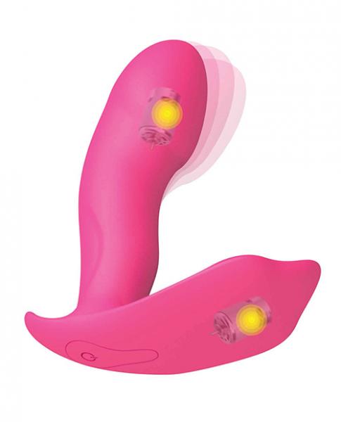 Dorcel Secret Clit Dual Stim Heating And Voice Control Pink Sex Toy Product