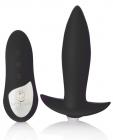 Sensuelle Remote Control Rechargeable Mini Plug Black Sex Toy Product