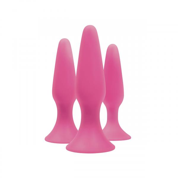 Sliders Trainer Kit 3 Pink Plugs Sex Toy Product