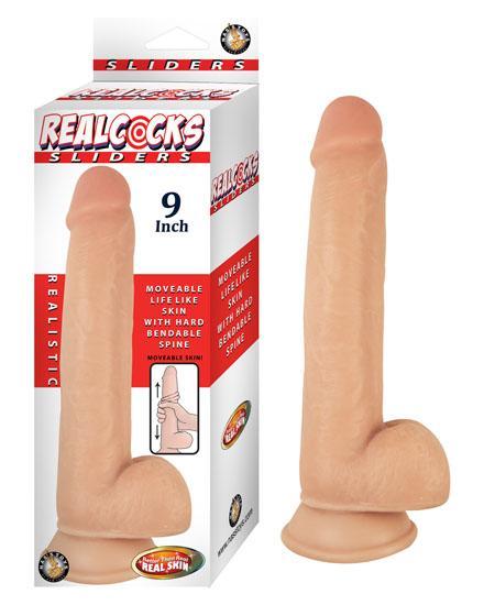 Realcocks Sliders 9 Inches Beige Dildo On Literotica