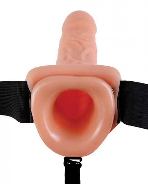 Fetish Fantasy 11 inches Hollow Strap On Beige Sex Toy Product