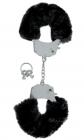Limited edition fetish fantasy furry handcuffs - black Sex Toy Product