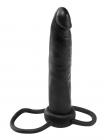 Anal Fantasy Double Trouble Cock Ring Black Image 3