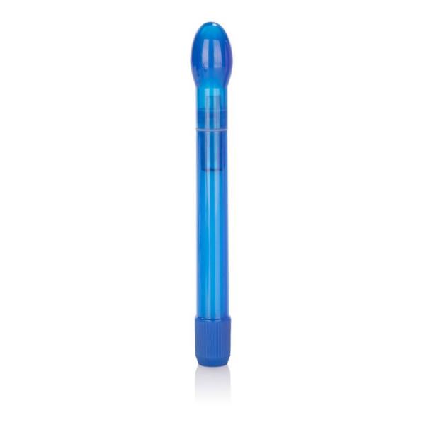 Slender Tulip Wand Massager Blue Vibrator