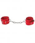 Ouch Leather Cuffs Red Sex Toy Product