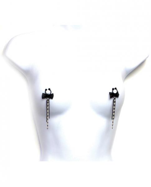 Tyes By Tara French Kiss Niptyes Black Nipple Rings Sex Toy Product