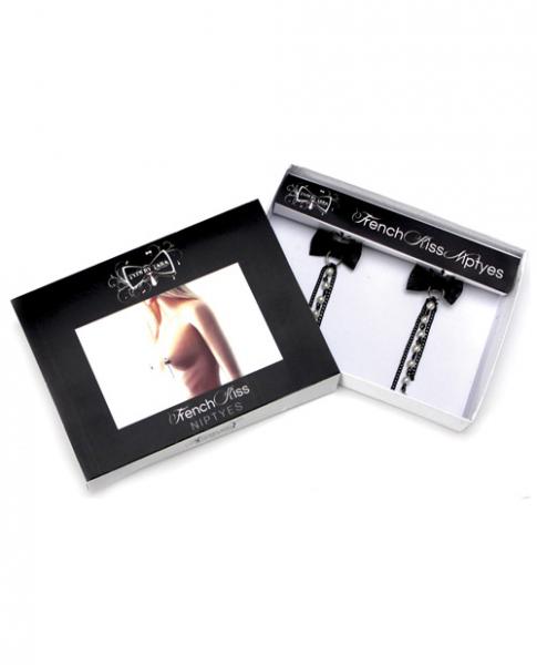 Tyes By Tara French Kiss Niptyes Black Nipple Rings Sex Toy Product