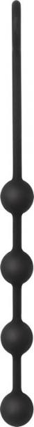 Adam & Eve Small Silicone Anal Beads Black Sex Toy Product