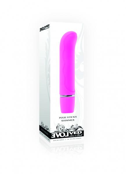 Pixie Sticks Shimmer Pink Vibrator Sex Toy Product