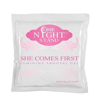One Night Stand She Comes First Arousal Gel 2.5ml Sex Toy Product